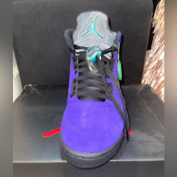 Alternate Grape Jordan Retro 5’s - Picture 2 of 4